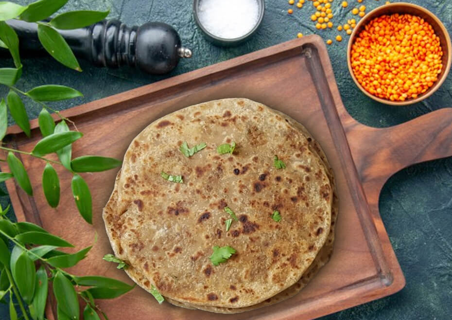 Chicken Keema Paratha